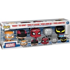 NWT Funko Pop! Marvel Spider-Man: Beyond Amazing 5 Pack